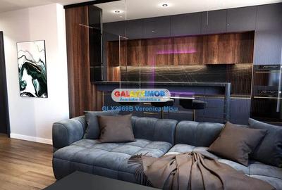 Apartament cu 2 camere semidecomandat, mobilat în Floreasca