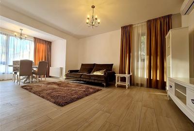 Apartament cu 3 camere, mobilat în Barbu Văcărescu