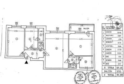 Calea Grivitei 3 Camere Apartament Luminos - 12