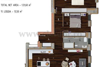 Kiseleff - apartament cu 3 camere de inchiriat - 9