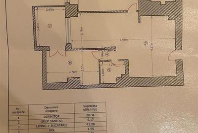 Vanzare apartament cu 3 camere in zona Aviatiei metrou Pipera mobilat - 17