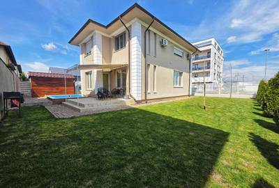 Vilă modernă 4 camere cu piscină, partial mobilată | Albert – MRS - 1