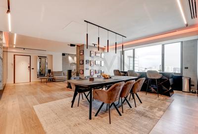 Apartament cu 5 camere semidecomandat, mobilat în Herăstrău