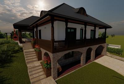 Cadru natural deosebit, teren 2260 mp cu autorizatie de constructie - 6