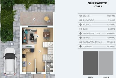 Complex de vile tip duplex si triplex  OTOPENI - PRETURI ATRACTIVE - 12