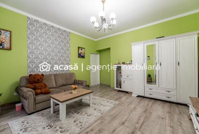 Apartament ultracentral! Preț repoziționat! 2 camere, etaj intermediar - 1