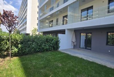 Apartament modern cu 2 camere, grădină proprie de 60 mp – First Estates Pipera - 1