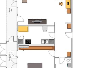 Apartament 2 cam Primavara - 80mp - priveliste superba - 2 locuri parcare - 9