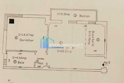 Apartament cu 2 camere | Mobilat & Utilat | Giroc | 86,800 EURO - 4