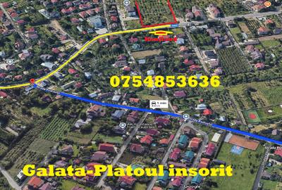 Galata , Platoul insorit , locatie rara , 864 mp , la asfalt ,toate utilitatile - 3