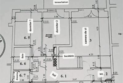 Apartament spatios 3 cam, Selimbar,zona Lidl, comision 0 - 16