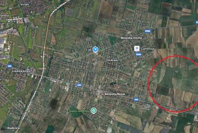 Mosnita Noua - Teren intravilan - S:833mp - FS:31m - 1