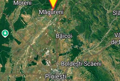 Vanzare teren intravilan 3000 mp, deschidere 28 m cu utilități Măgureni, Prahova - 1