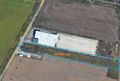 Teren Construcții intravilan de 20000 mp, în Exterior Sud