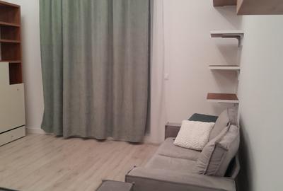 Apartament cu 2 camere semidecomandat, mobilat în Băneasa