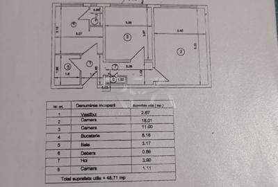 2 camere -Etaj 1/4- Centrala Proprie- Margeanului/Rahova - 9
