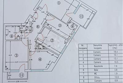 4 camere Pantelimon decomandat, et. 7, 89 mp - 8