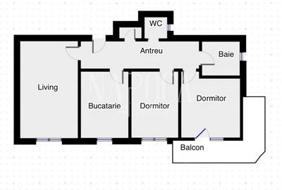 Apartament 3 camere de vanzare in Marasti, Cluj Napoca - 9