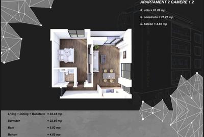Apartament 2 camere zona Tomis Plus cu Incalzire in Pardoseala - 8
