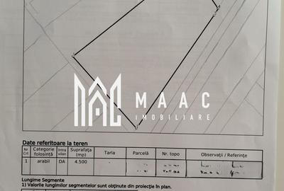 Teren agricol intravilan de 4500 mp, în Ștrand