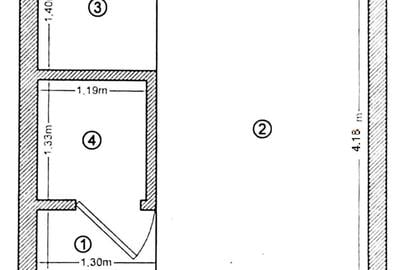 Garsonieră semidecomandată în Giurgiului
