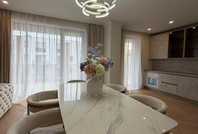 Apartament NOU LUXURY prima inchiriere - Erou Iancu Nicolae - 4 camere - piscina - 7