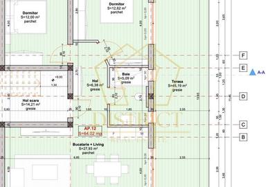 Penthouse cu 3 camere si terasa de 45mp | zona Antenei | Giroc - 11