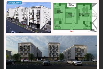 Apartament cu 3 camere decomandat în Central