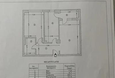 Ap 2 camere 56.5 utili Mobilat /parcare la 13 minute metrou 1 Dec 1918 - 9