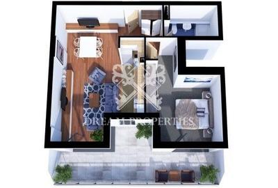 Apartament 2 camere, terasa, parcare subterana, Grand Park Sopor - 10
