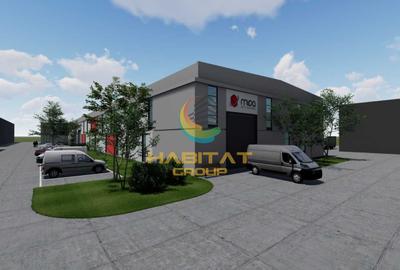 Hală industrială cu poduri rulante și putere 1,8 MW – 2400 mp | Popești-Leordeni - 1