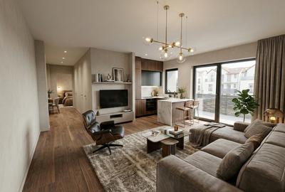 De vânzare | Apartament semifinisat | 72 mp | Balcon | Terra Gardens Chinteni - 1