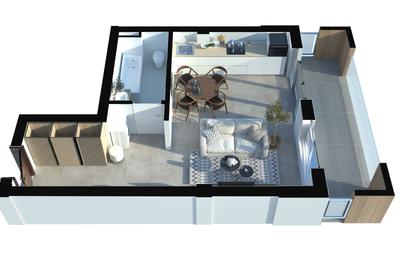 Garsonieră nedecomandată în Torontalului