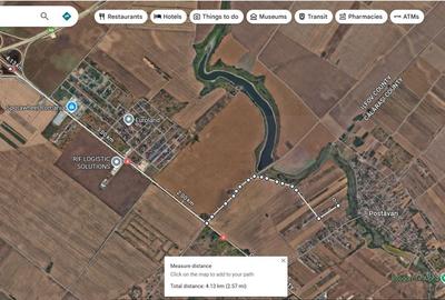 Teren Construcții extravilan de 500 mp, în Frumușani