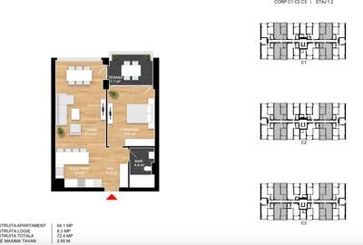 Apartament 2 Camere Pipera | Millo 8 | Modern, gradina & terasa | Investitie - 2