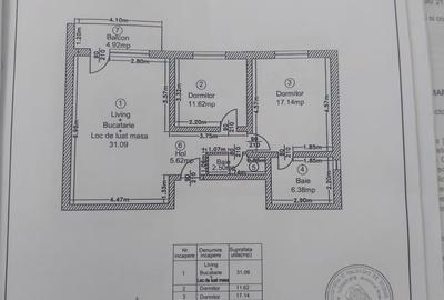 Margeanului,et. 3,bl.2008,centrala proprie,renovat,mobilat,curte interioara,neg. - 14