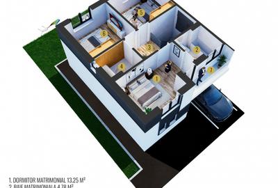 Casa 4 camere/ Curte/ Centrala/ Metrou 10 min - 4