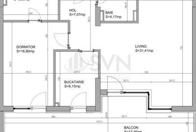 REA1028743 Apartament 2 camere 72mp Premium - Baneasa - TERASA 18 mp - 3