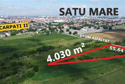 Investitie | Teren 4.030 m² in Satu Mare | Amatiului - Drum asfaltat - 1