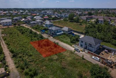 DOMNESTI - FORTULUI, TEREN CONSTRUCTII 407 MP, FRONT 26 M ! - 9