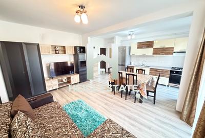 Apartament cu 2 camere semidecomandat, mobilat în Giroc