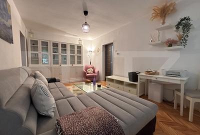 Apartament cu 2 camere semidecomandat, mobilat în Aleea Carpați