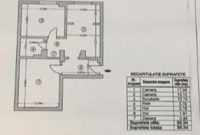 Apartament 2 Camere,Vitan Mall.bl.1996,parter/4,DECOMANDAT,Amenajat,centrala - 6