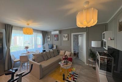 Apartament cu 3 camere semidecomandat, mobilat în Aradului
