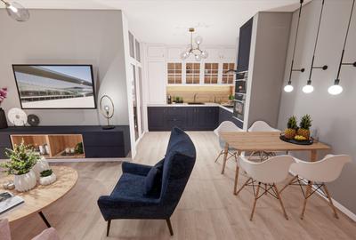 Apartament cu 2 camere decomandat în UTA
