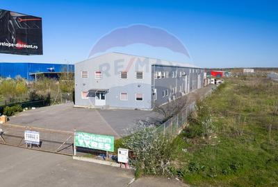 Spațiu Industrial, hala, birouri si teren generos expunere la centura - 5