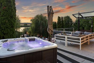 Vila Exclusivistă cu Deschidere la Lac, Piscină și Garaj pentru Barcă în Snagov - 2
