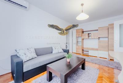 Apartament cu 2 camere semidecomandat, mobilat în Gheorgheni