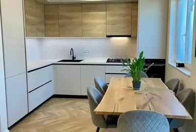 Apartament unic bucatarie inchisa 16 mp, pereti interiori caramida - 2
