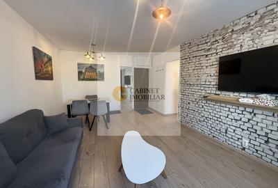 Apartament cu 2 camere semidecomandat, mobilat în Calea Victoriei